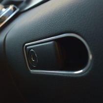 Dedicated to Mercedes-Benz CLS glove box switch trim ring CLS260 320 350 400 interior modification stickers