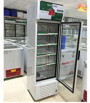 Nanling LG-280 338 display cabinet freezer vertical single door straight cold fresh-keeping refrigerator air-cooled beverage beer cabinet