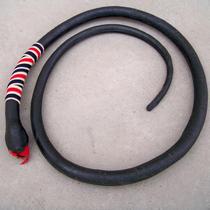 Snake-shaped soft whip nine-section whip performance Whip soft weapon snake-shaped rubber whip decorative whip martial arts performance whip