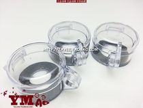 Open hole 22mm emergency stop button protective cover mushroom head protective cover switch anti-touch cover padlock transparent protective cover