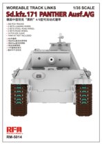 (JZHOBBY) Wheat field RM-5014 1 35 Panther G-type tank movable track