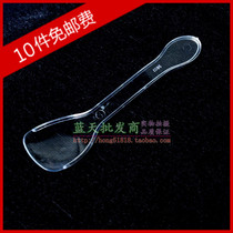 Disposable spoon transparent shovel spoon ice cream spoon dessert spoon yogurt spoon pudding spoon sundae
