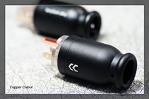 Copper Colour copper color aluminum alloy housing beryllium copper alloy hair burning grade beauty mark plug tail two pieces