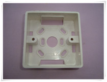 Four-way triple love 86 Type of thickened Ming box 86MH35 86 Ming box switch plastic case Ming-fit plastic wiring box