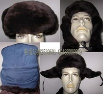 Chinese goods 87 old sea leader sheepskin hat 04 cadre leader Lei Feng hat winter cold cotton hat ear protection