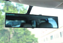 Indoor large View Mirror blue lens anti-glare 300mm flat indoor wide angle mirror