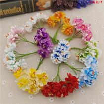 Floral decoration Chrysanthemum DIY Flower Ring Material Decoration Flowers Apple Flowers Emulated Chrysanthemum Bouquet Handmade Accessories