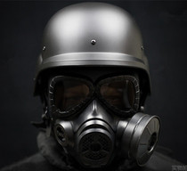 Field Head Mask M88 Helmet Gas Mask Full Face Protection Creative Motorcycle Helmet Microfilm Shoot