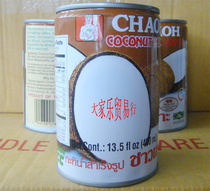 Dessert raw material CHAOKOH coconut milk Super good coconut milk Qiaoguo coconut milk 400ml*24 cans