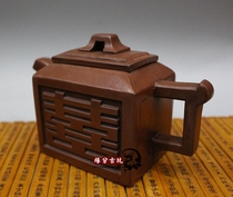 Xizi purple sand pot Reflux pot old pot old pot Yixing antique pot Pure handmade famous teapot tea set tea drinking tea