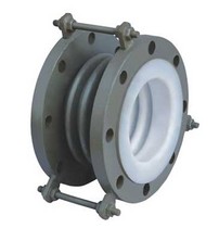 Lining fluorine pipe fitting lining fluorine compensator compensator (tricorrugated) steel F4 corrosion resistant and acid-resistant