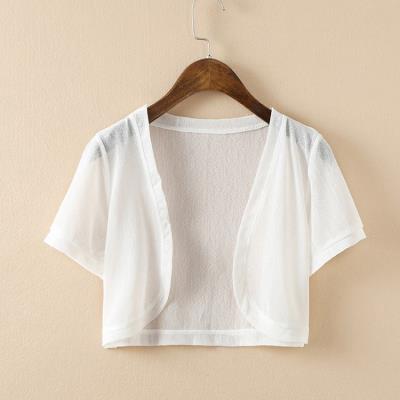 Big Code Lace Small Shawl Jacket Summer Skirt External Hitchhiking Shorts Short Sleeves Lady Thin Kampa Shoulder 100 hitch