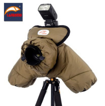 Saifutu Canon single Anti-camera thickened down-down anti-cold freeze cover 5D470200 Winter warm protective sheath