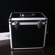 High-footed wine box car-mounted portable storage 6-pack leather decanter box wine bottle box