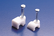 KSS telephone line fixed clip NF-1 pure PE resistant to impact steel nail wire card 100