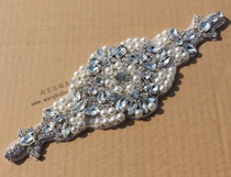 High-end Water Drill Pearl Flowers Drill Accessories Handmade Nail Pearl Clothing Accessories Jacket Large Dress Skirt Waist Shoes Decoration