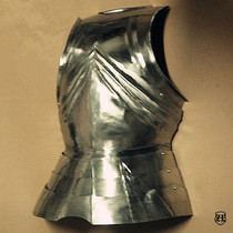(Gothic breastplate) Knights Iron Plate Armor Crusader Temple Hospital Teuton armor