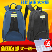 Electrician installation multifunctional elevator repair hardware woodworking electric kit thickened canvas waterproof backpack