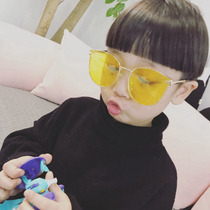 New sunglasses color film glasses female net red childrens sunglasses female ocean film parent-child polarized sunglasses men and women