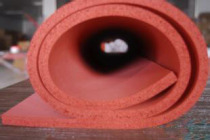 High temperature foam silicone plate Heat transfer heat transfer special silicone pad 38*38*1 cm