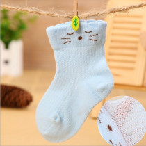 0-3-6 Month Baby Socks Pure Cotton Spring Summer Autumn 1-2 Year Old Children Socks newborn Songkou Sox baby socks