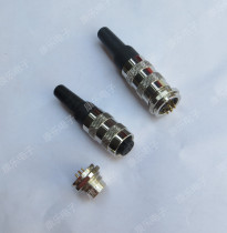 Heavy waterproof Aviation plug connector J09-6A 6B(6 core) M16