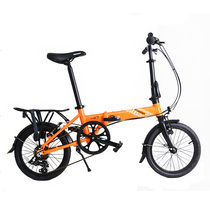 Benier V7 folding bike 16 inch 7-speed aluminum alloy frame folding car V brake Shimano variable speed