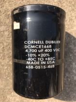 Original disassembly machine American CD75*105 400V4700UF inverter electrolytic capacitor