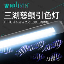 Jiyin blade fish tank lamp Sanhu Cichlid fish lamp Professional color light lighting High color rendering LED waterproof Cichlid lamp