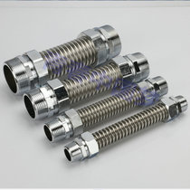 304 stainless steel air conditioning bellows Fan coil central metal hose 4 6 minutes 1 inch DN20 15 25