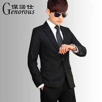 Suit suit Mens three-piece Korean slim suit Mens business formal suit Professional groom best man suit Wedding dress