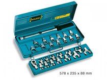 HAZET 6292-1ct 28 Hachet torque wrench 28-piece set