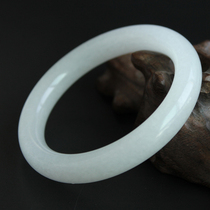 Natural white jade bracelet Afghan white jade bracelet female jade bracelet Jade Jade and field bracelet for girlfriend gift