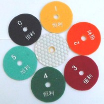 Hengli 3 inch 8cm Emery kitchen countertop seam quartz Dali granite stone rock plate polished dry grinding sheet