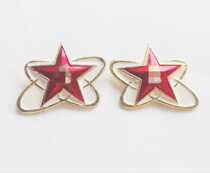 Retired old collar flower in the last century new stock old goods 87 style metal collar flower rare collection treasures Commemorative Medal