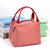 Simple shopping lunch box bag cloth bag mummy male Rice Hand bag office workers Oxford cloth small Hand bag belt bag