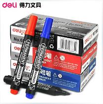 10 right-hand 6884 mark pen oily large head pen waterproof logistics express pen large head coarse head marking pen