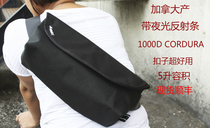 YNOT BANDICOOT canvas shoulder bag bike bag cycling bag Canadian-made waterproof SF