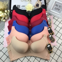 To the big underwear womens small chest thick gathering breathable bra without steel ring beauty back collection bra set