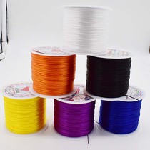Flat Crystal thread bead elastic thread elastic thread diy handmade material bracelet beaded string string string