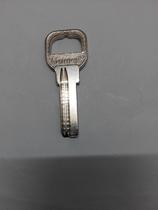 Right slot computer key embryo card front length 25mm width 8mm thickness is 2 4mm