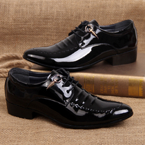 2022 new mens pointed Inron small code 36 Business casual 100 hitch male shoes Korean version leather shoes mens wedding shoes 37