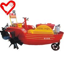 Factory price direct selling agricultural machinery 18 horsepower paddy field silt ship-type ship-shaped tractor machine tillage ship tillage machine