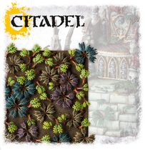 Combat Hammer 40k Aos Model Terrain Thorns Barbed Bracken Spot