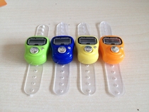 Buddha recitation counter Special counter for big worship Finger ring counter with electronic flow counter