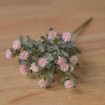 Mini doing old powder purple Full Star emulation Flower Single plastic flower fake flower can be freely matched with simulation flower suit