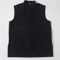 Mens cotton old coarse cloth Tang suit Waistcoat Vest sleeveless jacket mens clothing specials
