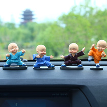 Cute Dude Swing Creative Car Decoration Small Monk Cartoon Cartoon Tao Little Monk