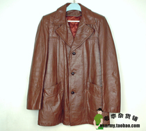 KIRKSAMERICAN Retro style leather suit Leather suit Second-hand