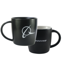 Boeing Boeing ceramic black matte mug cup water cup coffee cup simple mug ceramic cup